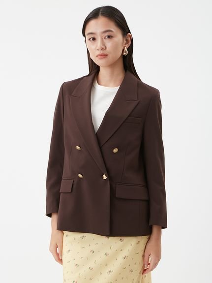 Mila Owen｜金釦ダブルブレストブレザー | Rakuten Fashion(楽天