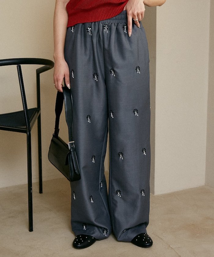 楽天市場】ビーズ（パンツ｜ボトムス）：レディースファッションの通販