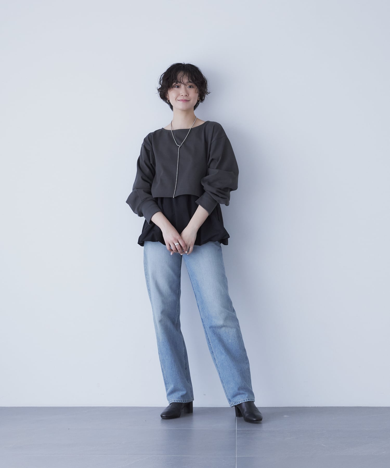 YANUK｜YANUKWomen's/(W)Trick Denim ボーイズストレート
