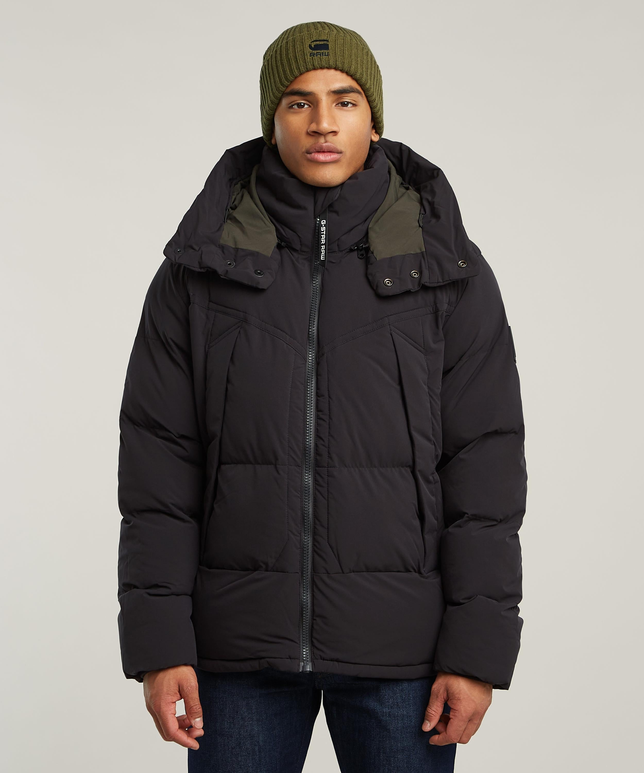 G-Star RAW｜【公式ショップ】G-WHISTLER PADDED HOODED JACKET 2.0/撥