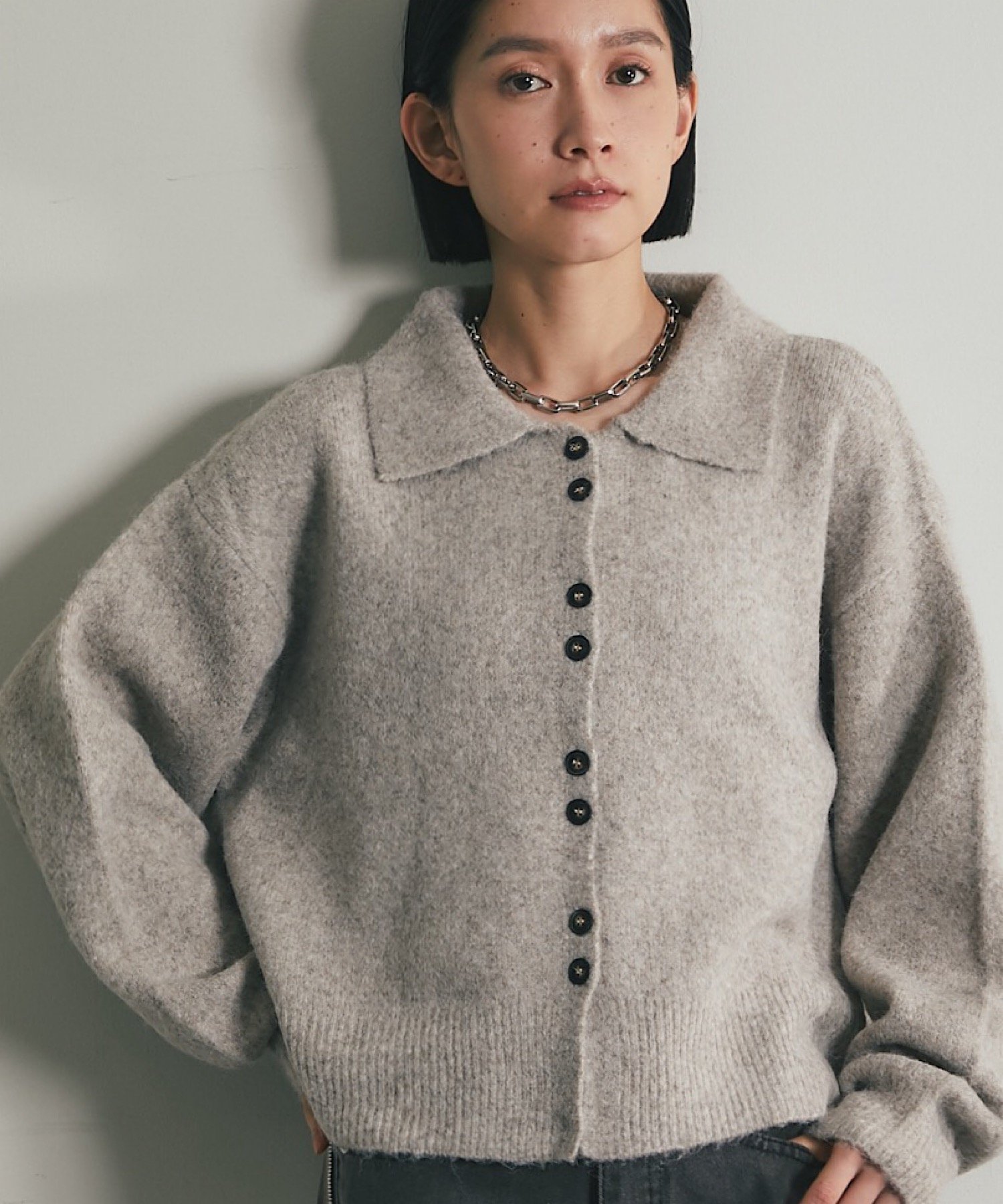 SMILE ORCHID｜コクーンニットジャケット | Rakuten Fashion(楽天