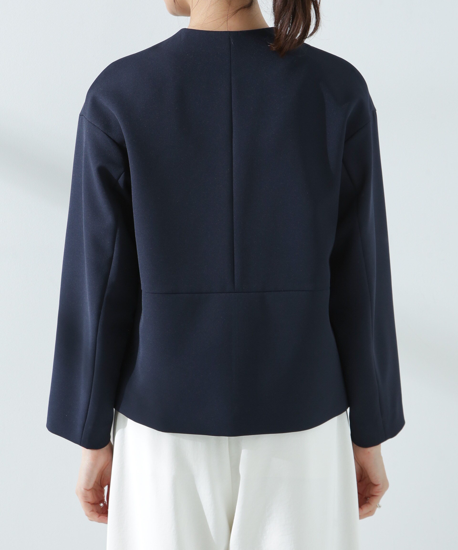 NANO universe｜デイリーファンクション ノーカラージャケット