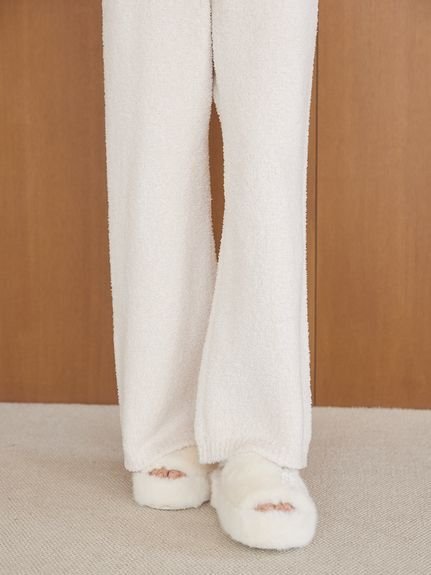 gelato pique｜メランジロゴ刺繍ロングパンツ | Rakuten Fashion(楽天