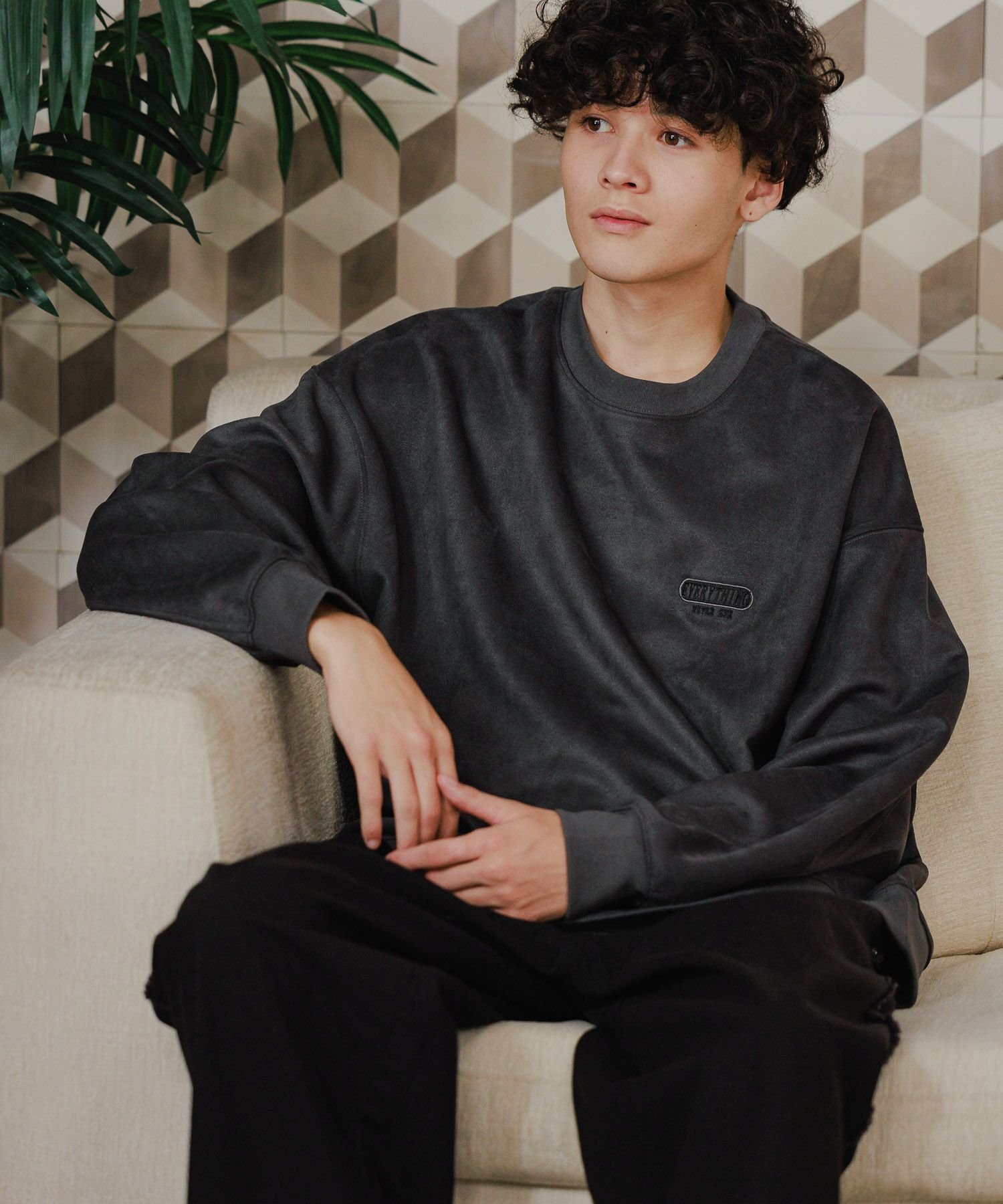 niko and ｜フェイクスウェードプルオーバー | Rakuten Fashion