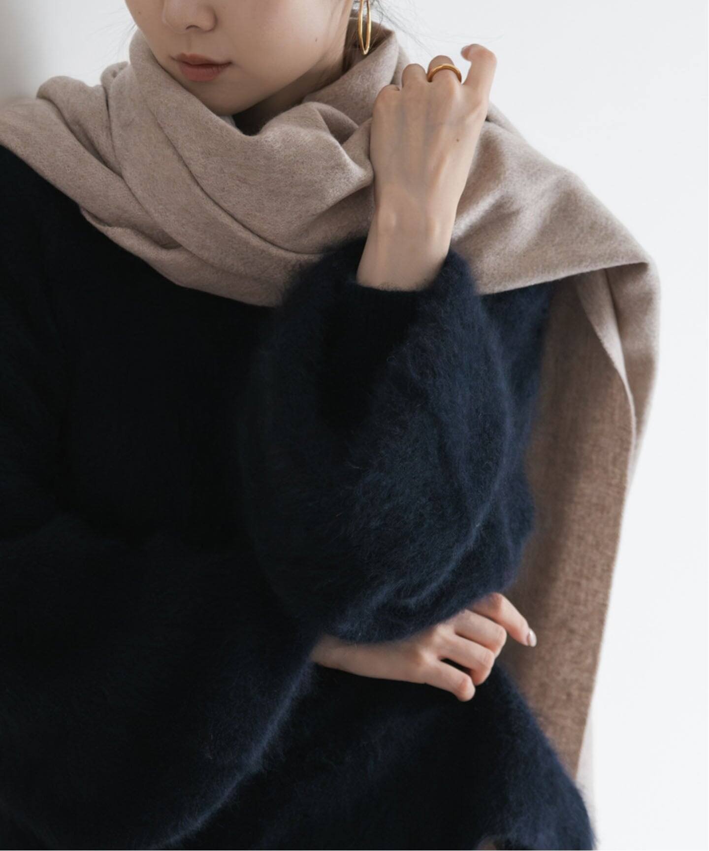 NOBLE｜《追加2》オリジナルカシミヤストール | Rakuten Fashion(楽天