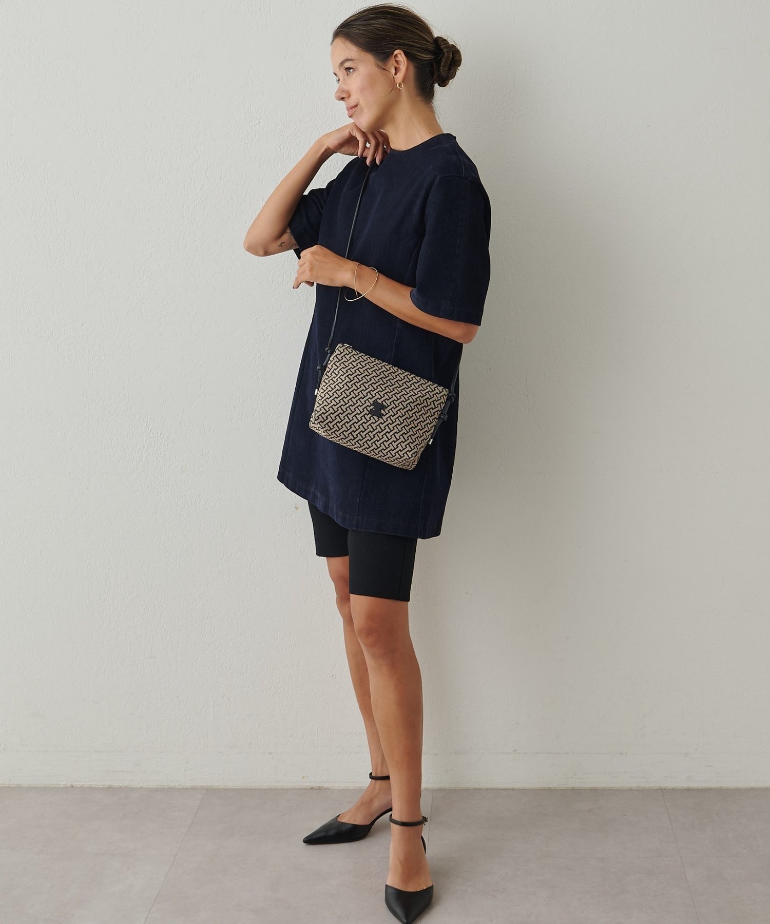 IACUCCI｜モノグランマ ポーチSD JACQUARD/RUGA | Rakuten Fashion