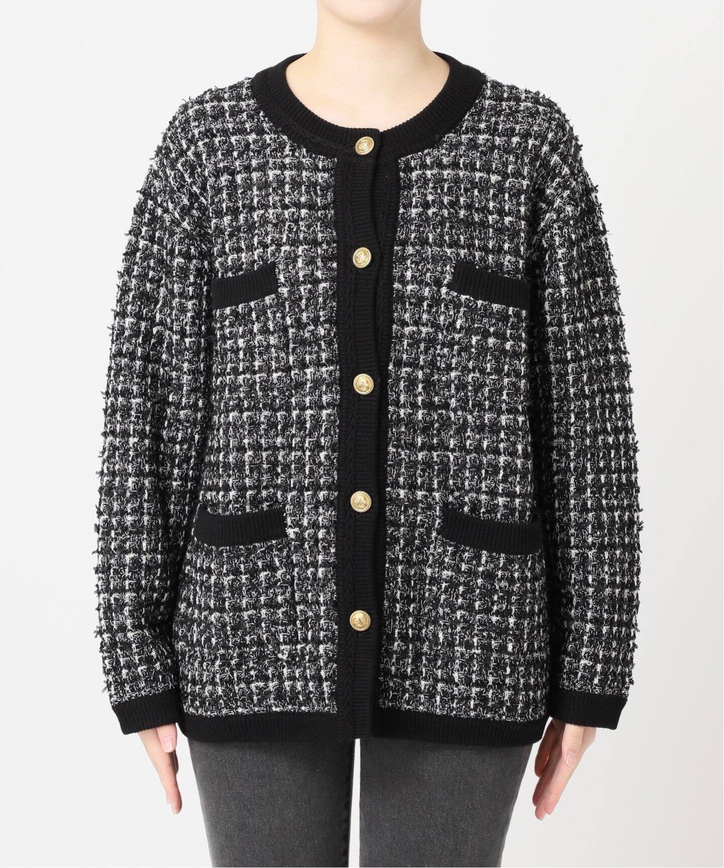 JOURNAL STANDARD relume｜《追加》TWEEDYニットジャケット | Rakuten