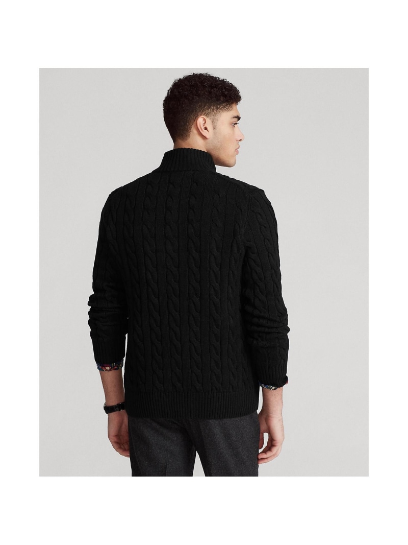 楽天市場】POLO RALPH LAUREN ケーブルニット コットン クォーター