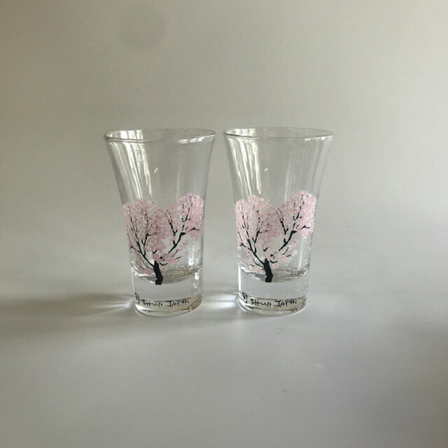 楽天市場】冷感桜 グラス天開ペアセット 丸モ高木陶器 桜が満開 旬