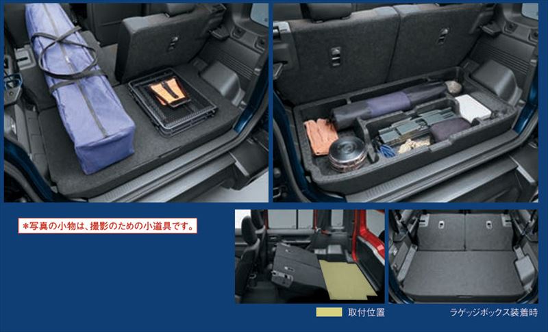 楽天市場】『ジムニーノマド』 純正 JC74W ラゲッジボックス パーツ