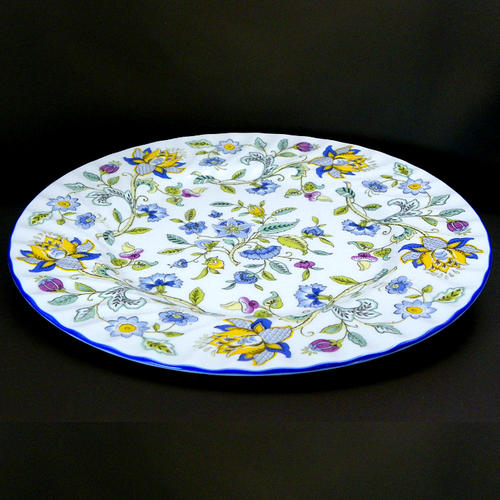 楽天市場】ミントン Minton 英国製 ハドンホール ブルー プレート 27cm