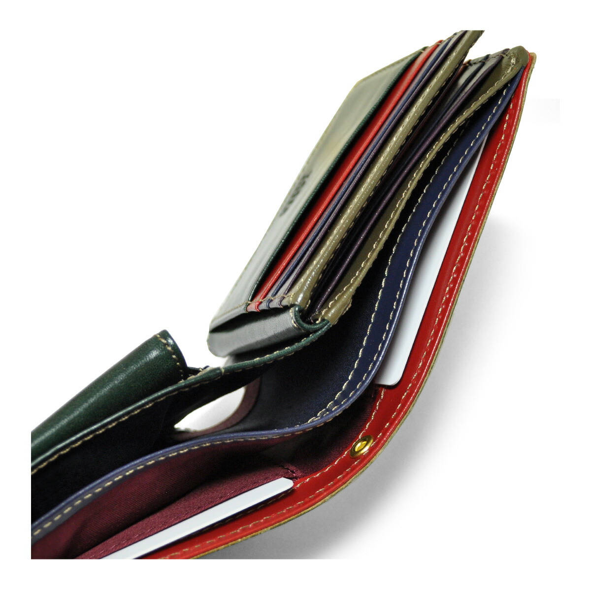 楽天市場】【全品10倍☆3/11(水)2時迄】タケオキクチ 二つ折り財布 本