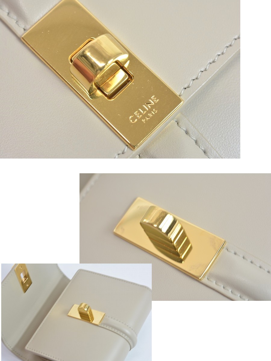 楽天市場】【 未使用品】セリーヌ CELINE 財布 スモール トリ