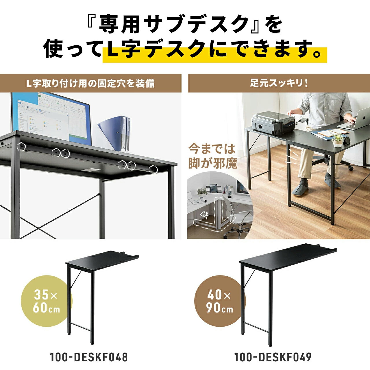 楽天市場】【楽天1位受賞】デスク パソコンデスク 140cm幅 奥行60cm PC