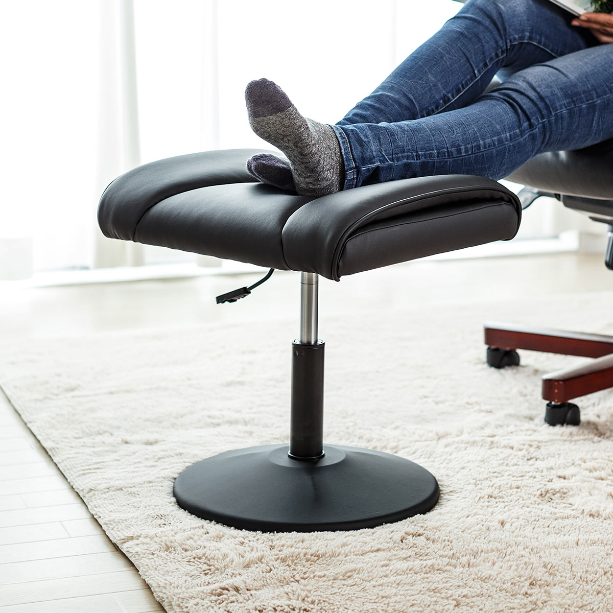 楽天市場】【楽天1位受賞】オットマン チェア 足置き台 フットレスト