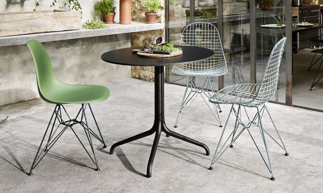 楽天市場】ベルヴィル テーブル ラウンド φ79.6cm ブラック×ディープ