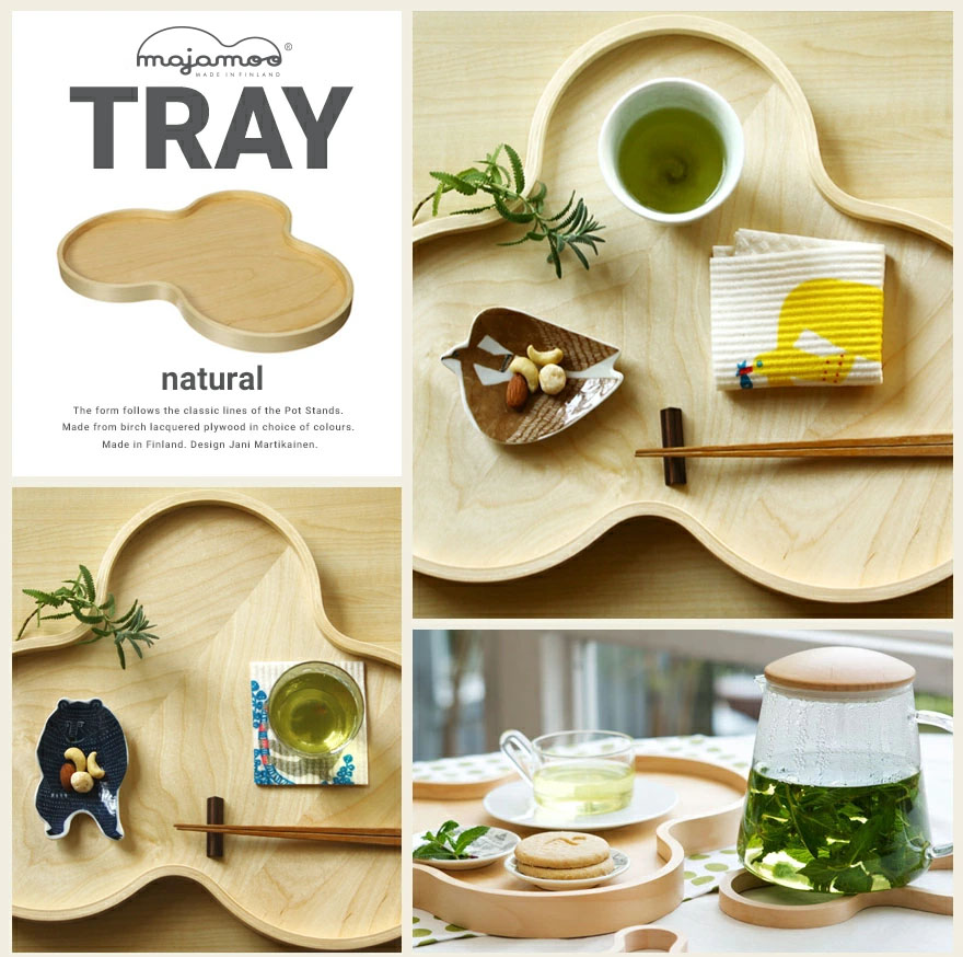 楽天市場】【店舗クーポン発行中】majamoo マヤムー 白樺のトレイ マヤ