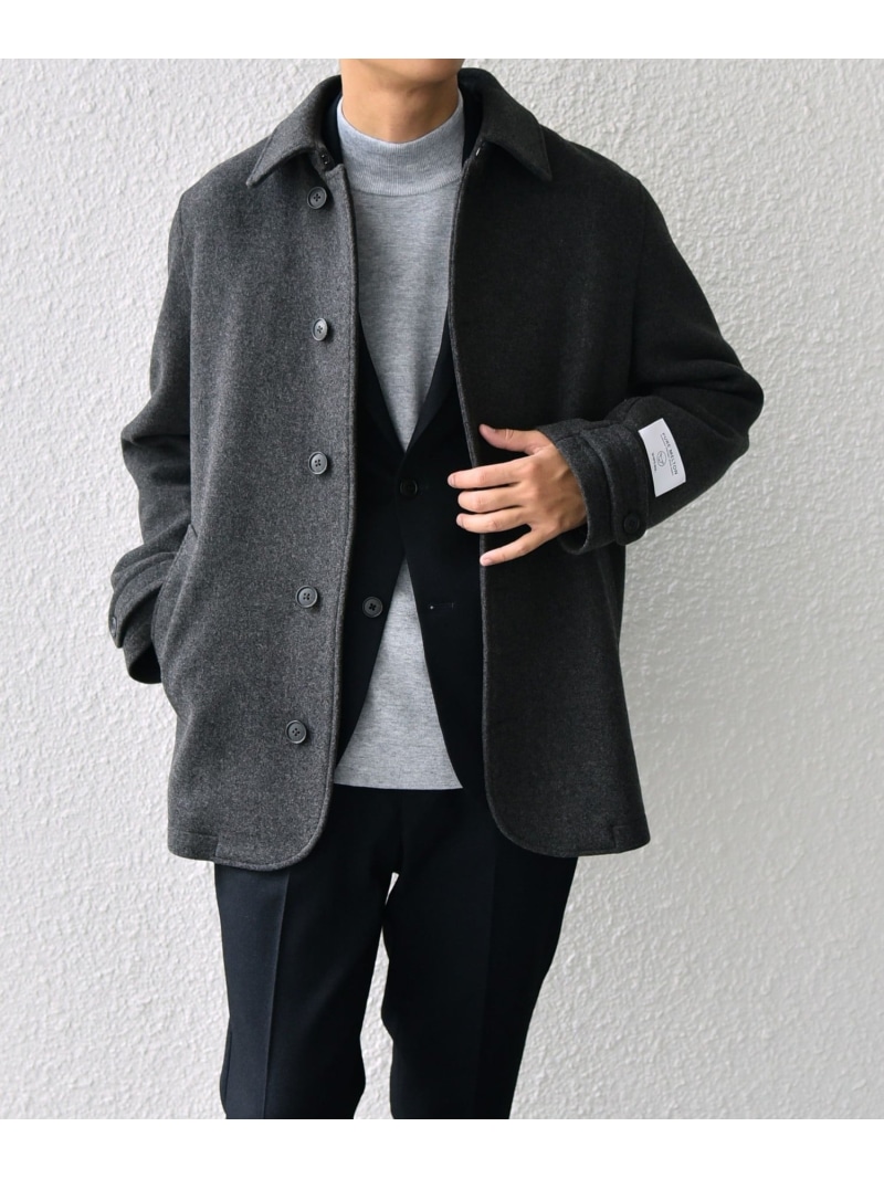 楽天市場】SHIPS any: PURE WOOL MELTON シングル Pコート◇ SHIPS any