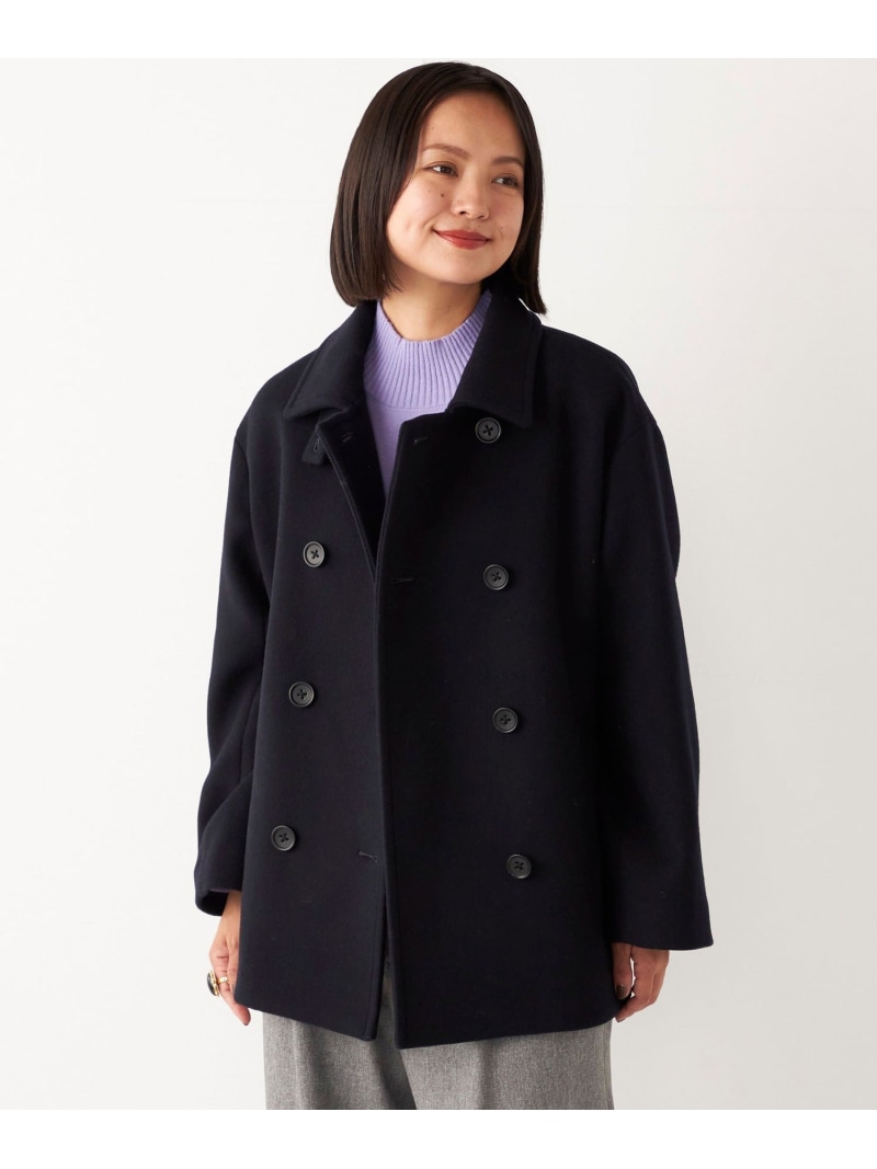 楽天市場】【SALE／50%OFF】SHIPS Colors:メルトン ショート Pコート