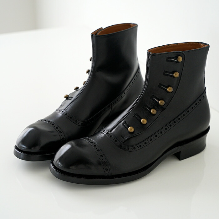 楽天市場】chausser ショセ ボタンブーツ C-7039 メンズ 靴 ショート