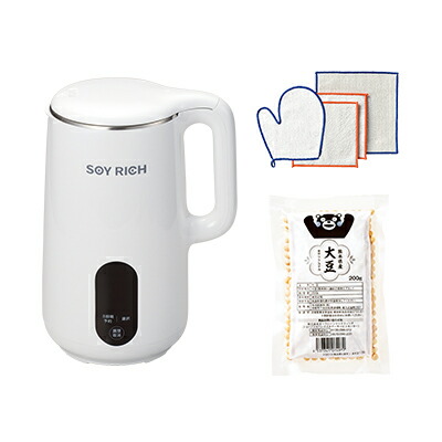 SOY RICH 豆乳メーカー ホワイト 説明書(プリンターにて作成A4) 取説