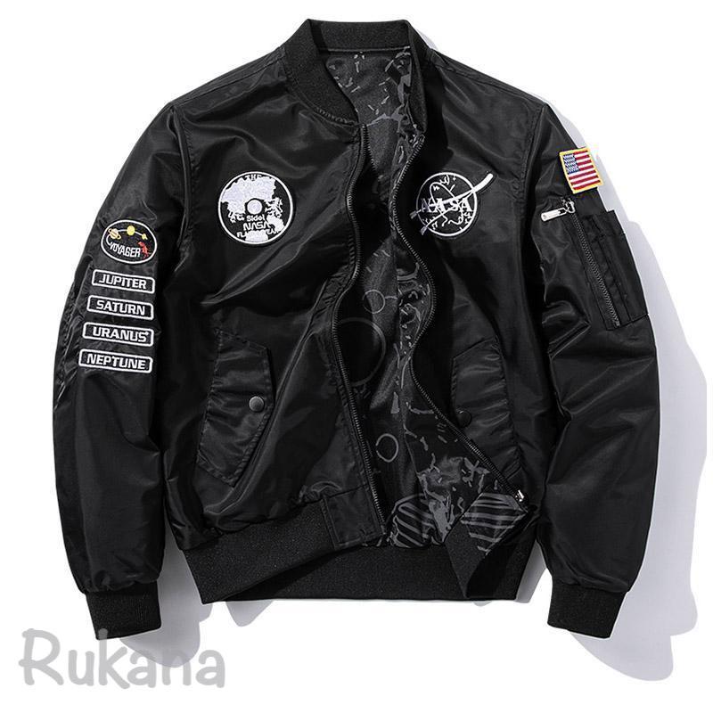 楽天市場】ミリタリージャケット フライトジャケット メンズ ma-1