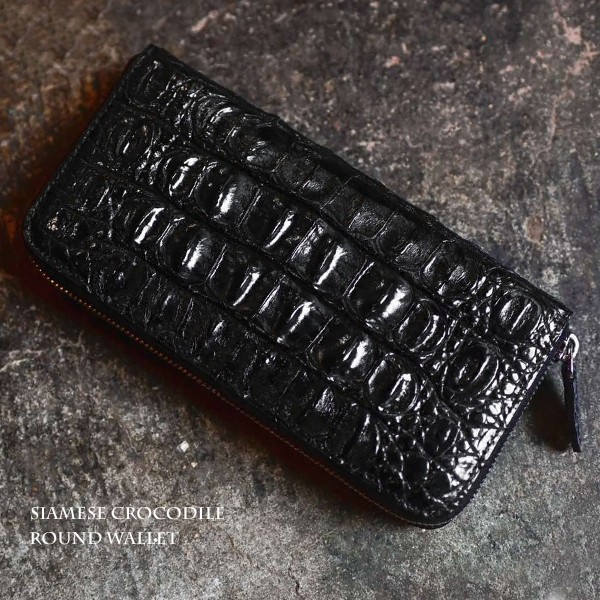 楽天市場】長財布 ラウンドファスナー メンズ レディース 本革 ワニ革