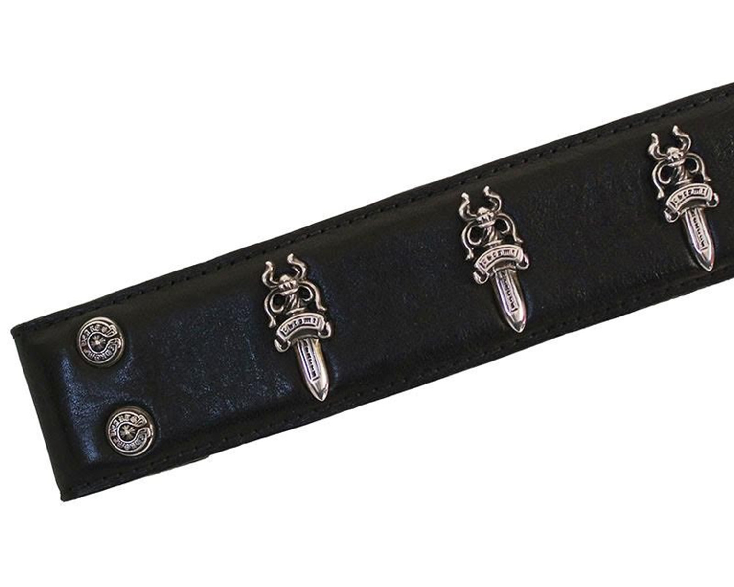 楽天市場】CHROME HEARTS LOADED DAGGER 40” BELT STRAP W/BUCKLE