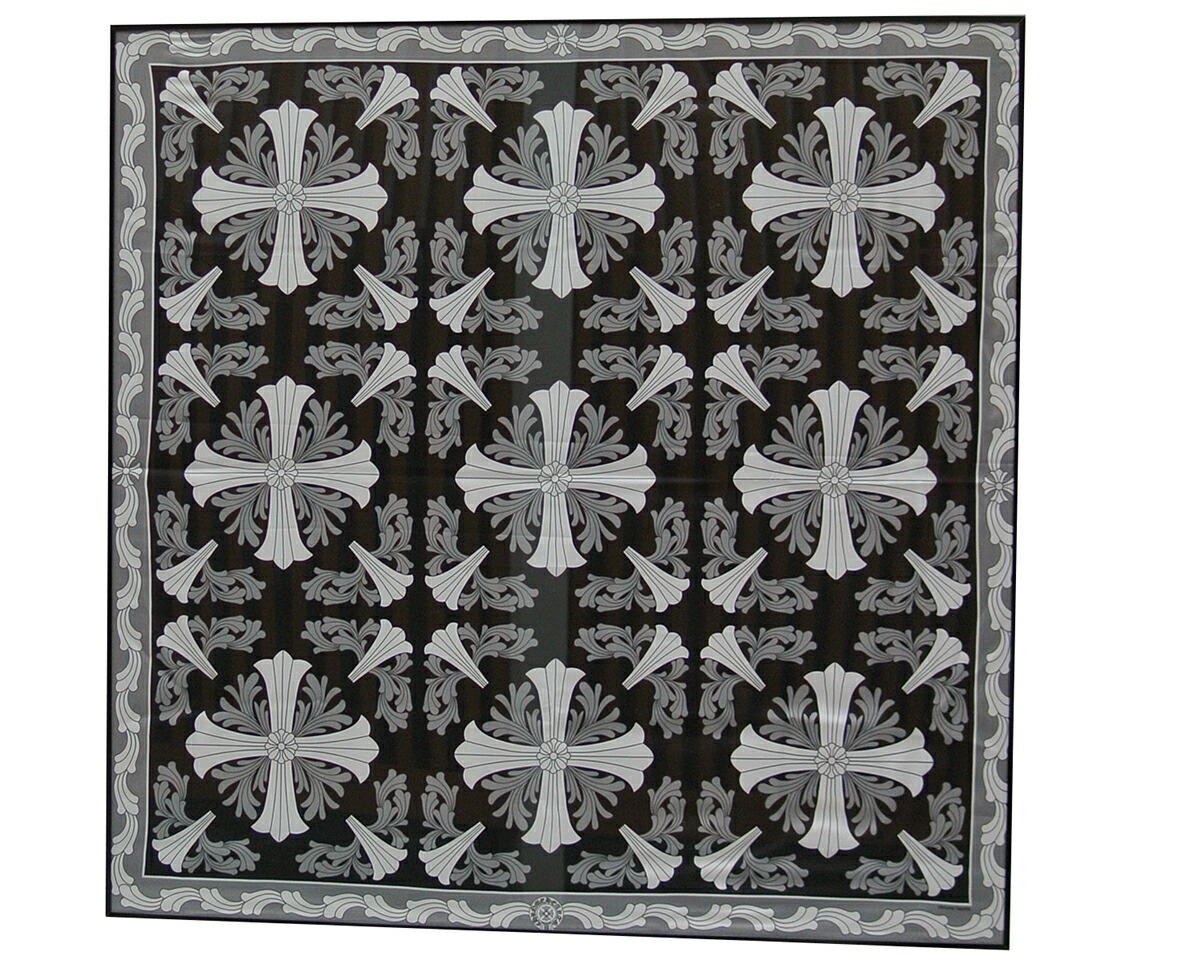 楽天市場】CHROME HEARTS SCARF CH PLUS クロムハーツ スカーフ CH