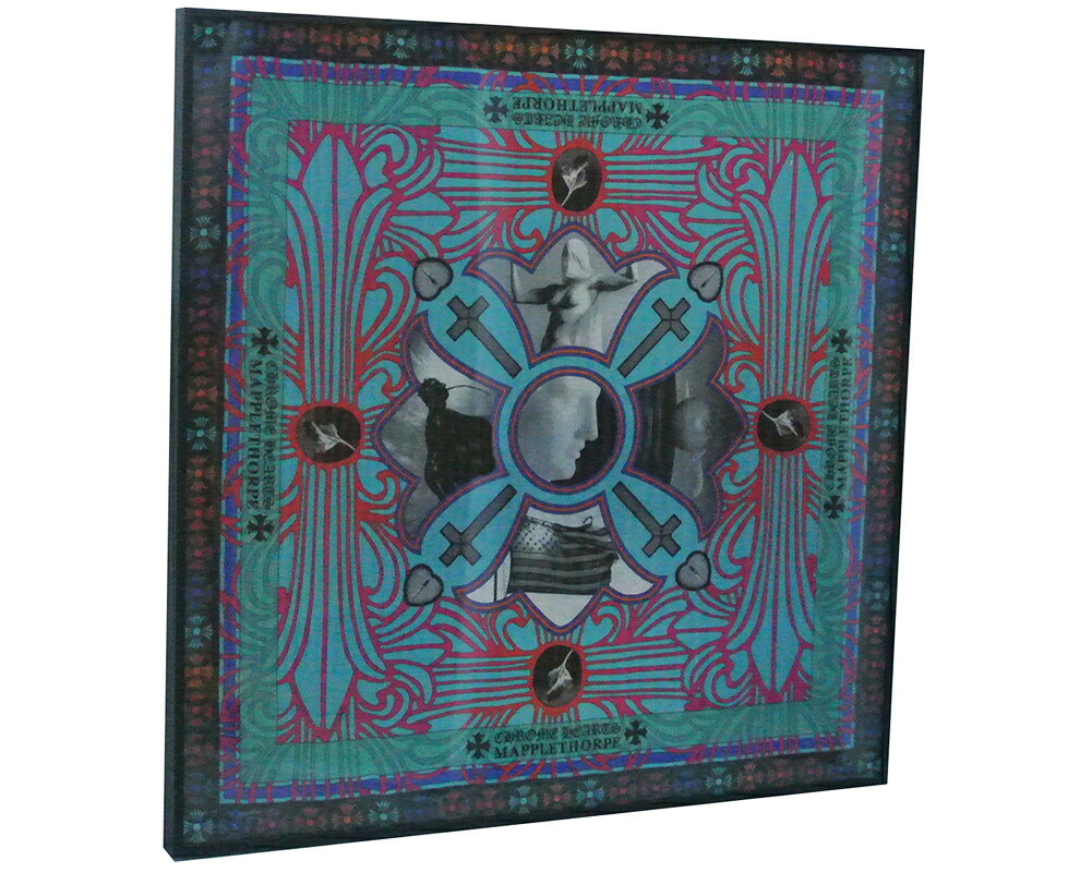 楽天市場】CHROME HEARTS FRAMED MAPPLETHORPE SILK SCARF クロム