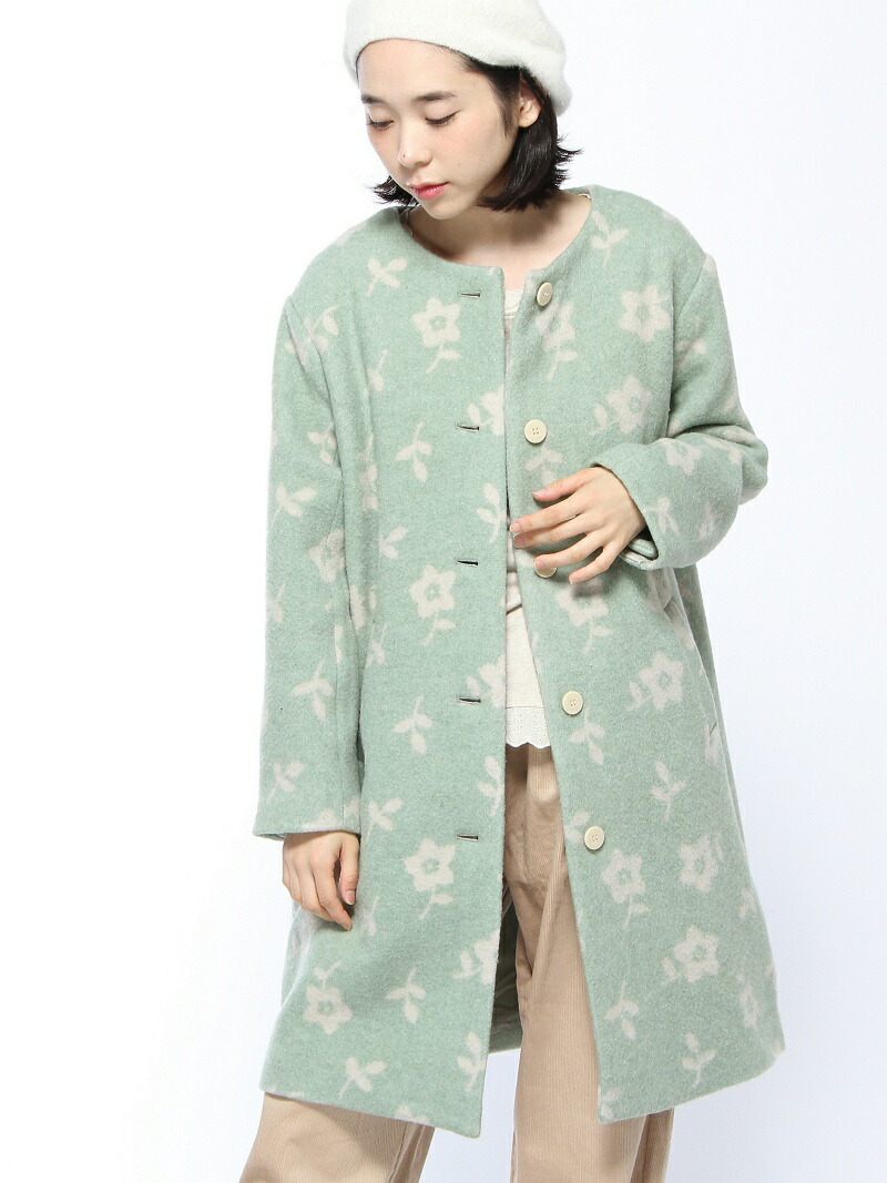 楽天市場】【SALE／60%OFF】大花柄コート Samansa Mos2 サマンサ