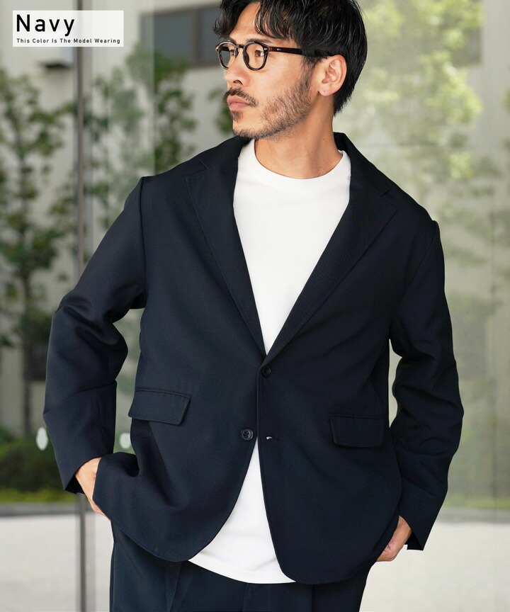 楽天市場】【SALE】洗える カジュアルスーツ 上下セット リラックス