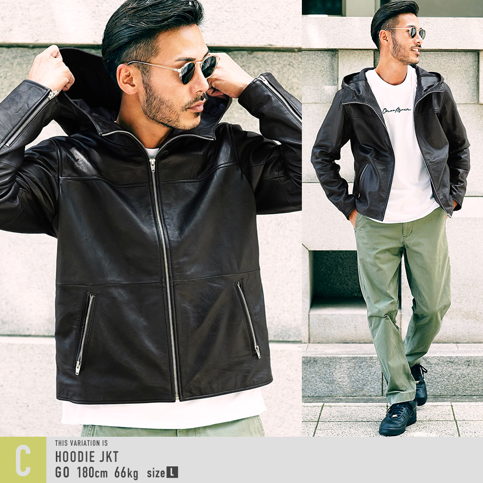 楽天市場】レザージャケット 革ジャン メンズ 本革 ライダース