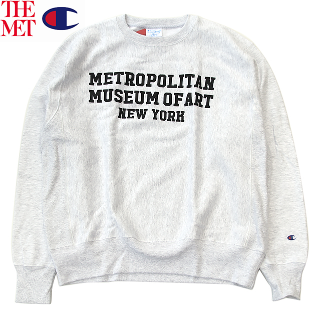 楽天市場】Champion REVERSE WEAVE 「THE MET OFFICIAL PRINT LOGO