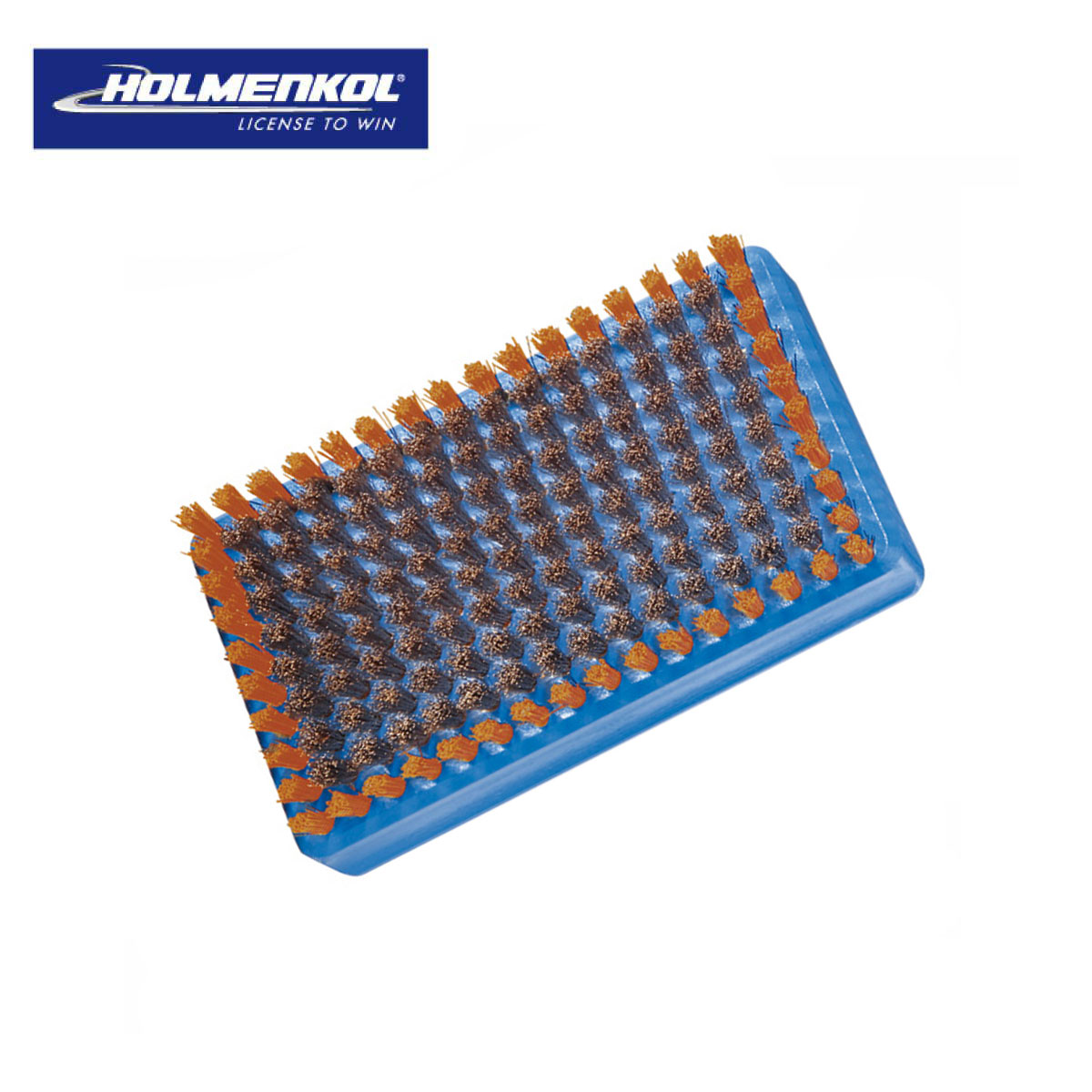 HOLMENKOL オーバルブラシ4点 スチール/ブロンズ/馬毛/ナイロン 中古