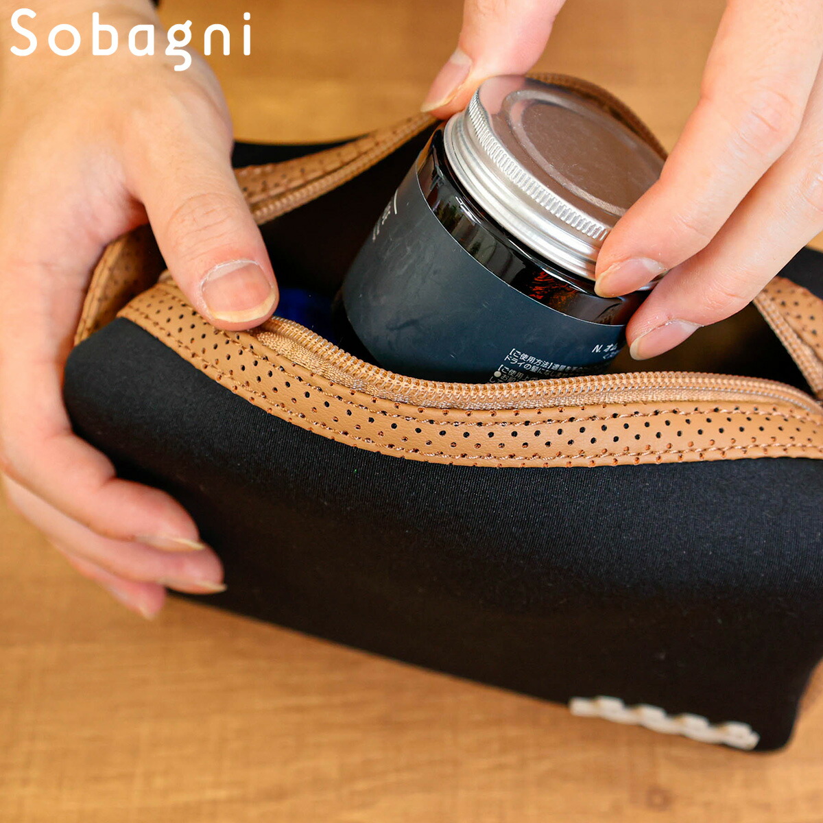 楽天市場】muta marine ムータ パンチングエシカル合皮ポーチ ポーチ