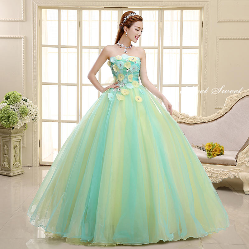 楽天市場】ウエディングドレス カラードレス 演奏会用ロングドレス