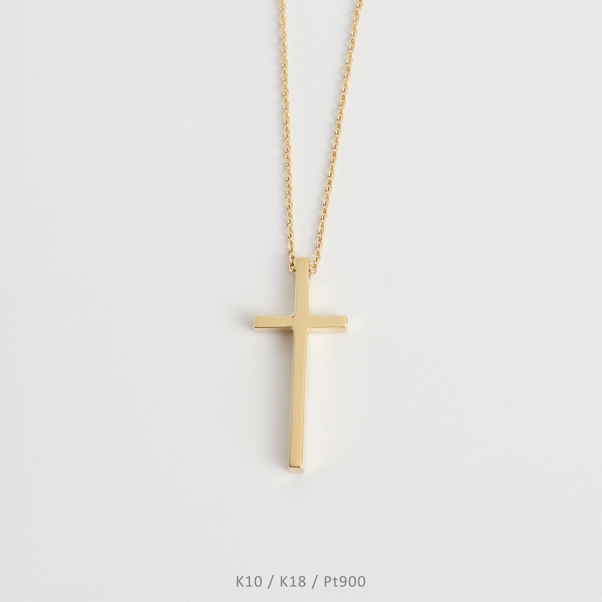 楽天市場】クロス ネックレス（金の純度K10）の通販