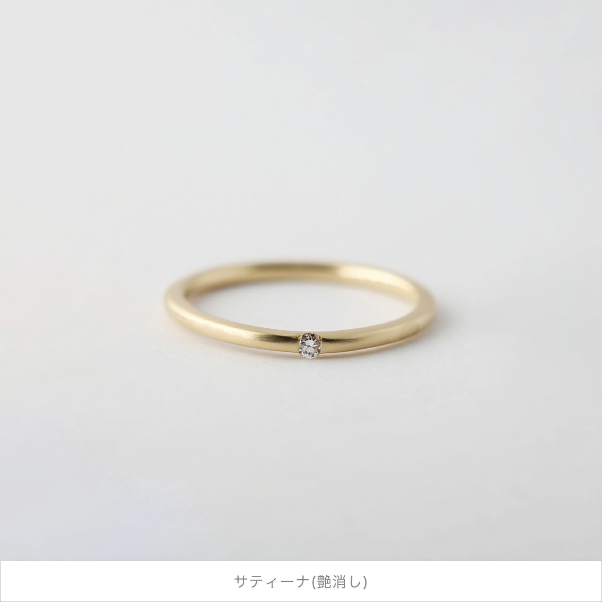 楽天市場】【One Diamond Ring】 K10/K18/Pt900 一粒 ダイヤモンド