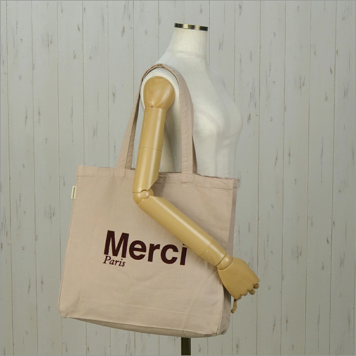 楽天市場】【店内ポイント5倍】Merci メルシートートバッグ Cotton