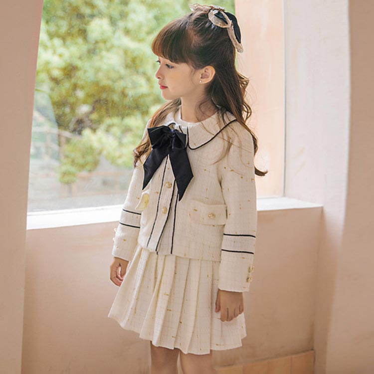 バーバリー ジャケットスカート入学式発表会子供服フォーマル結婚式