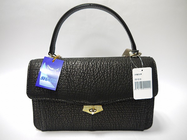 楽天市場】JRA認定!! 最高級 シャークスキン 爬虫類 ハンドバッグ