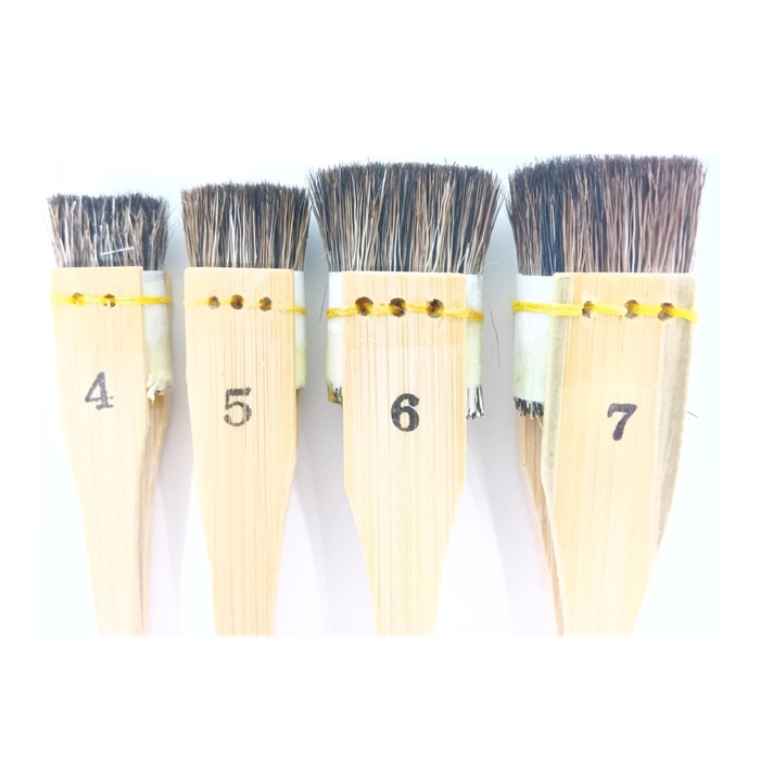 楽天市場】takeda ボカシ刷毛 鹿毛 4号 1本入りホビー ボカシ刷毛 鹿毛