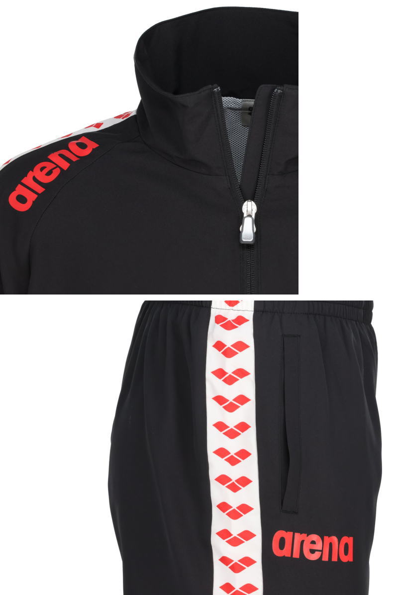 楽天市場】アリーナ ジャージ 上下 メンズ クロスジャージ 水泳