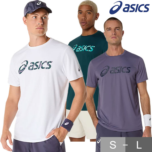 楽天市場】アシックス テニス ゲームシャツ グラフィック半袖シャツ T