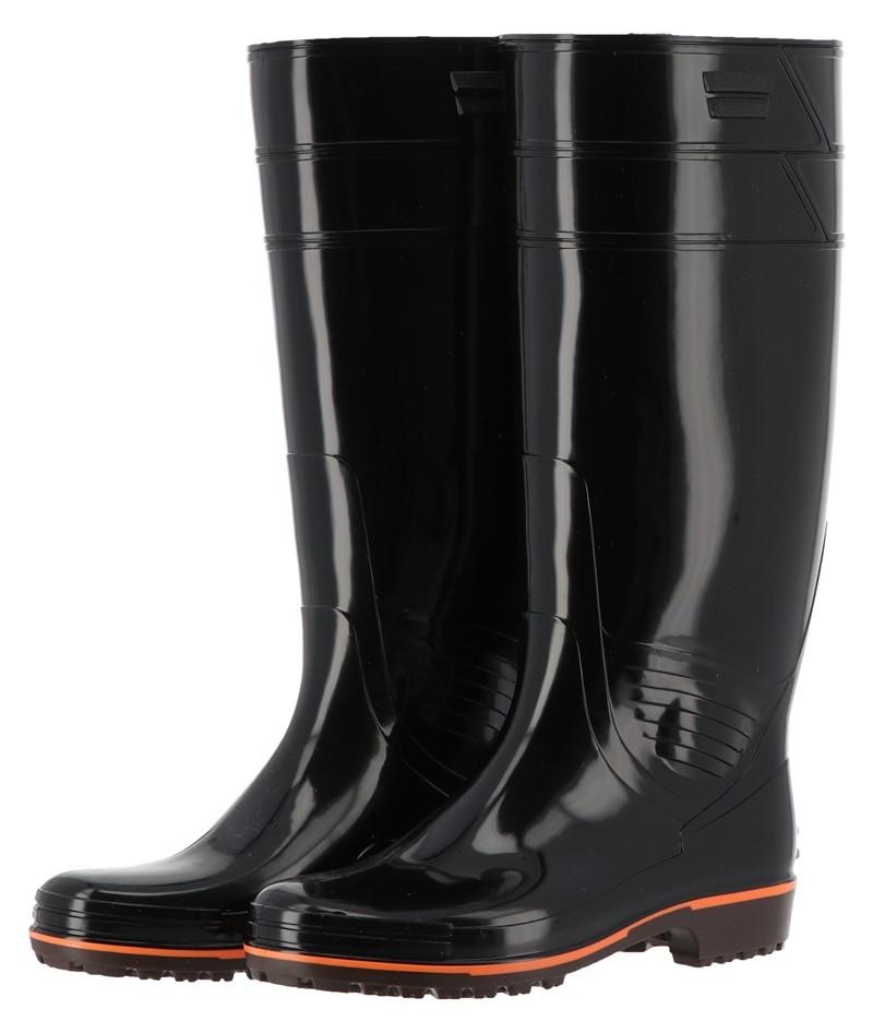 楽天市場】【送料無料】 弘進ゴム 長靴（P.V.C製） ザクタス Z-01 黒