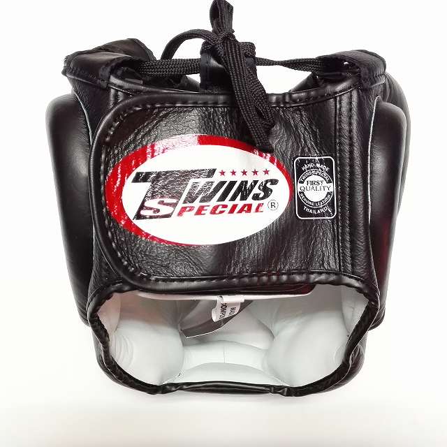 楽天市場】TWINS SPECIAL ヘッドギア 黒/本革製/ヘッドガード