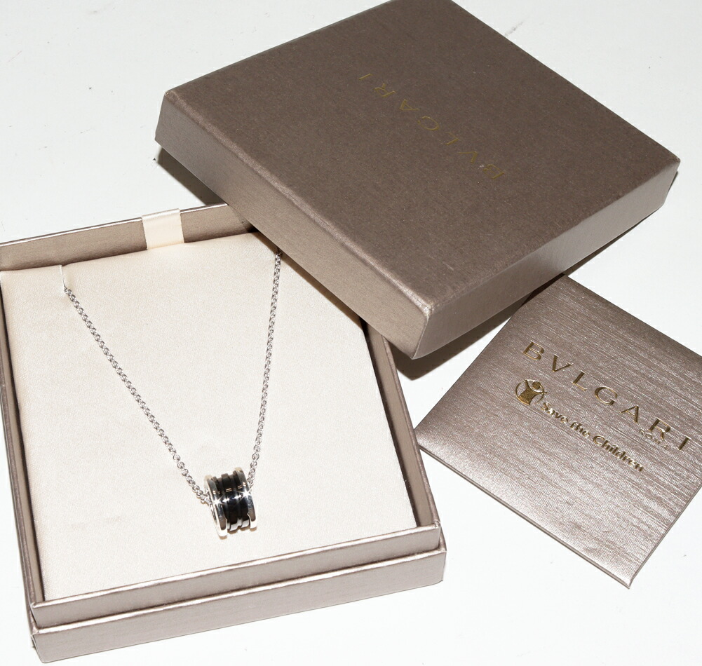 楽天市場】ブルガリ ペンダントネックレス SV ブラックセラミック
