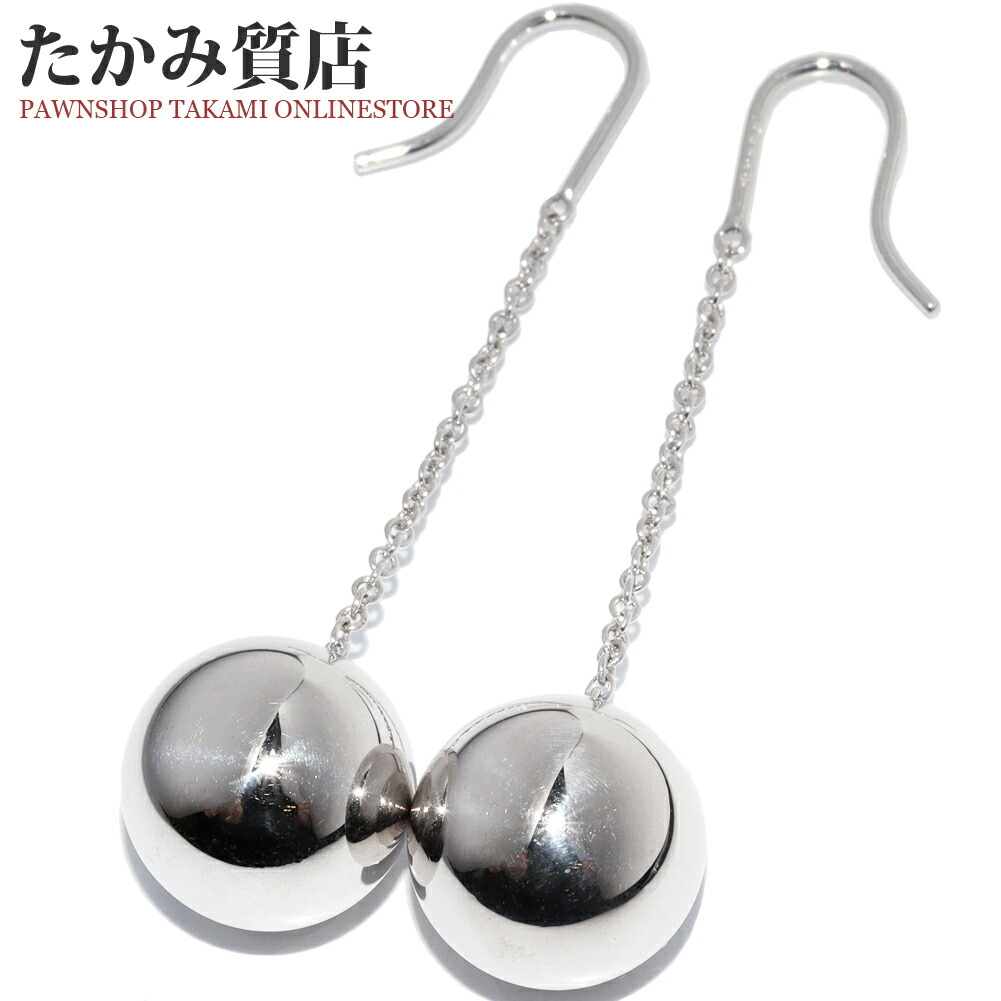 楽天市場】ティファニー ピアス SV ハードウェア ボール フックピアス