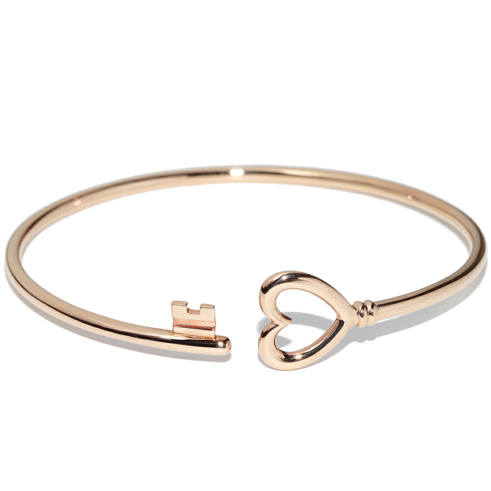 楽天市場】ティファニー ブレスレット バングル K18PG キー ワイヤー